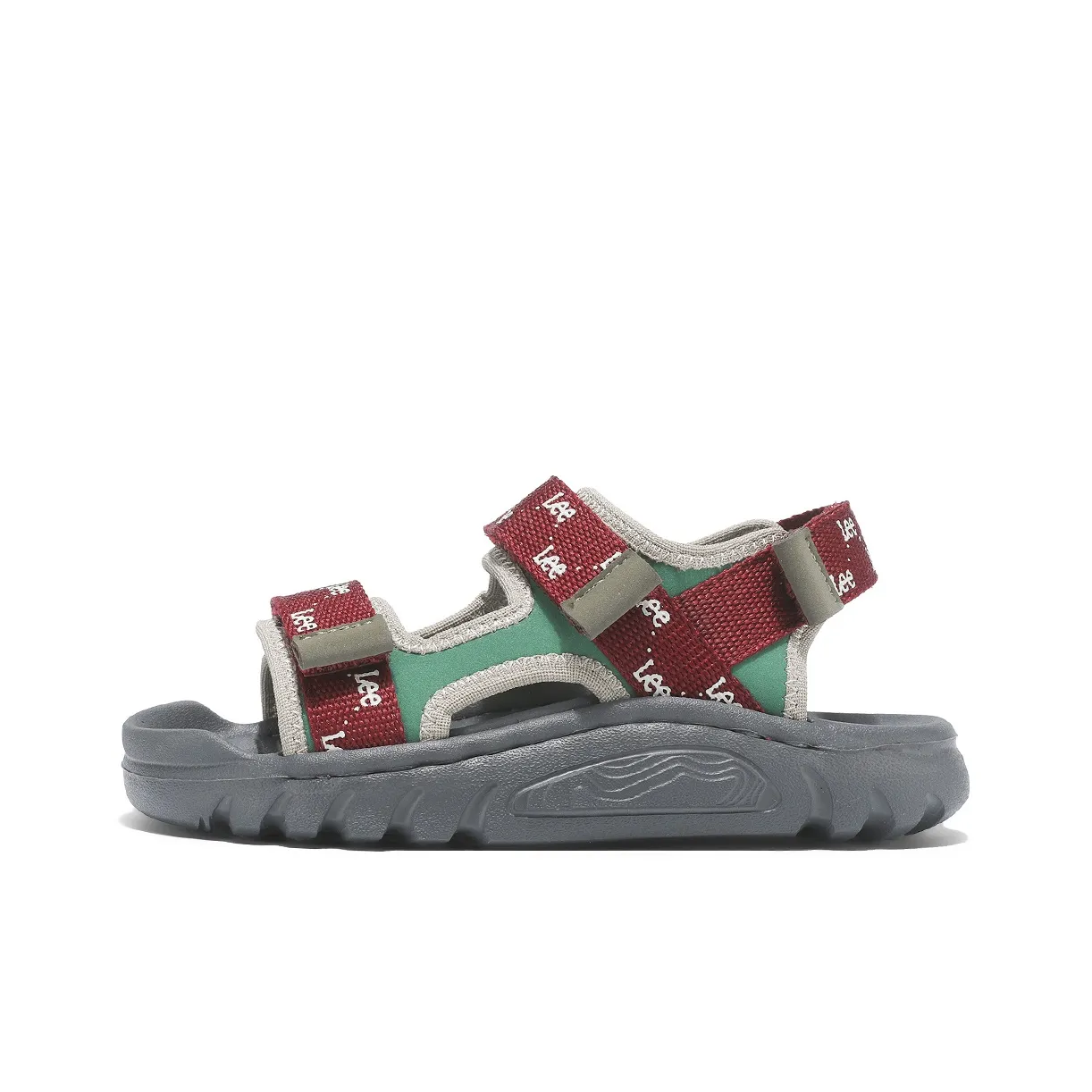 Lee Slip-resistant Abrasion-resistant Rebound Breathable Quick-drying Balance Low-top Sandals Burgundy Children's