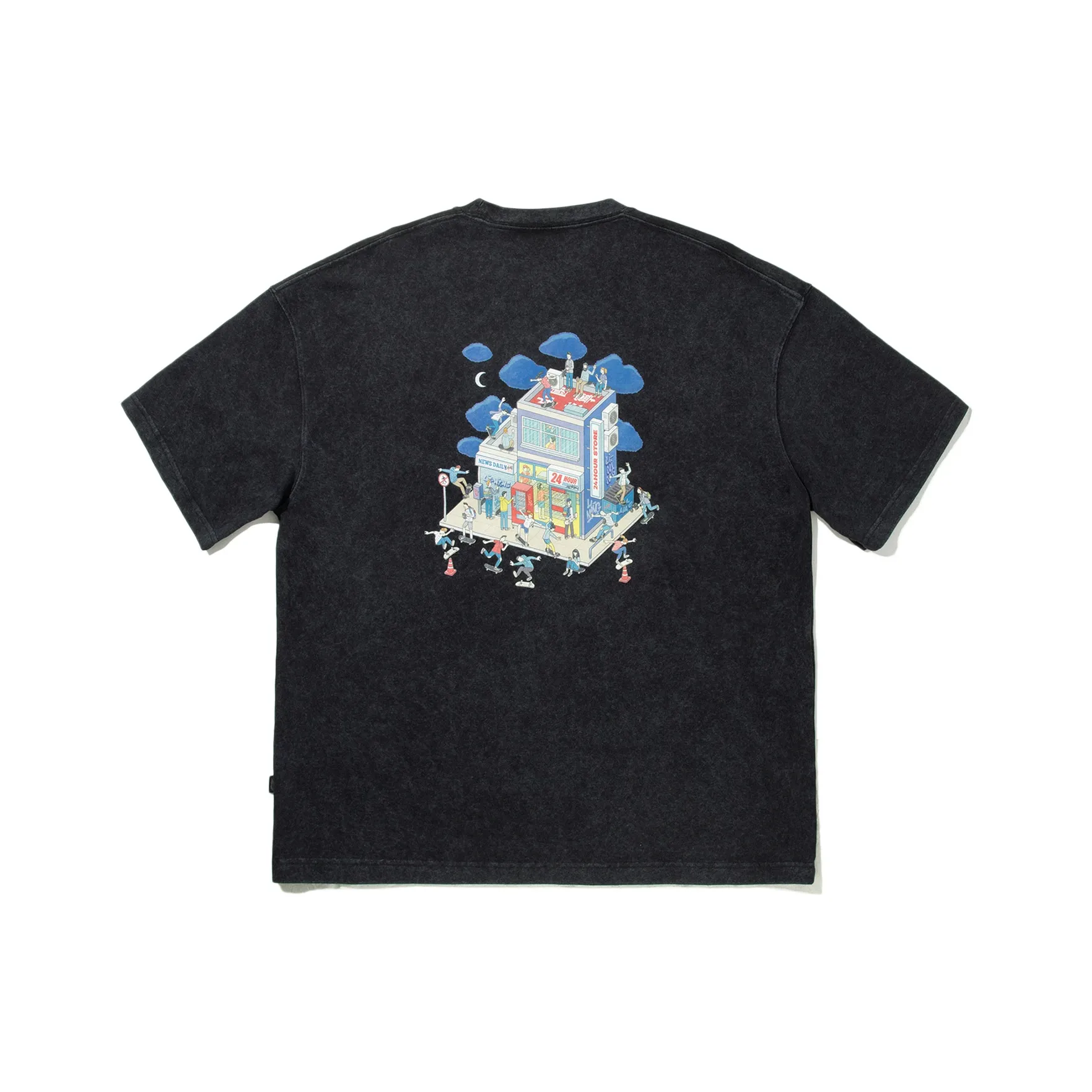 LiNing x Phil Hackett T Shirt Unisex Black