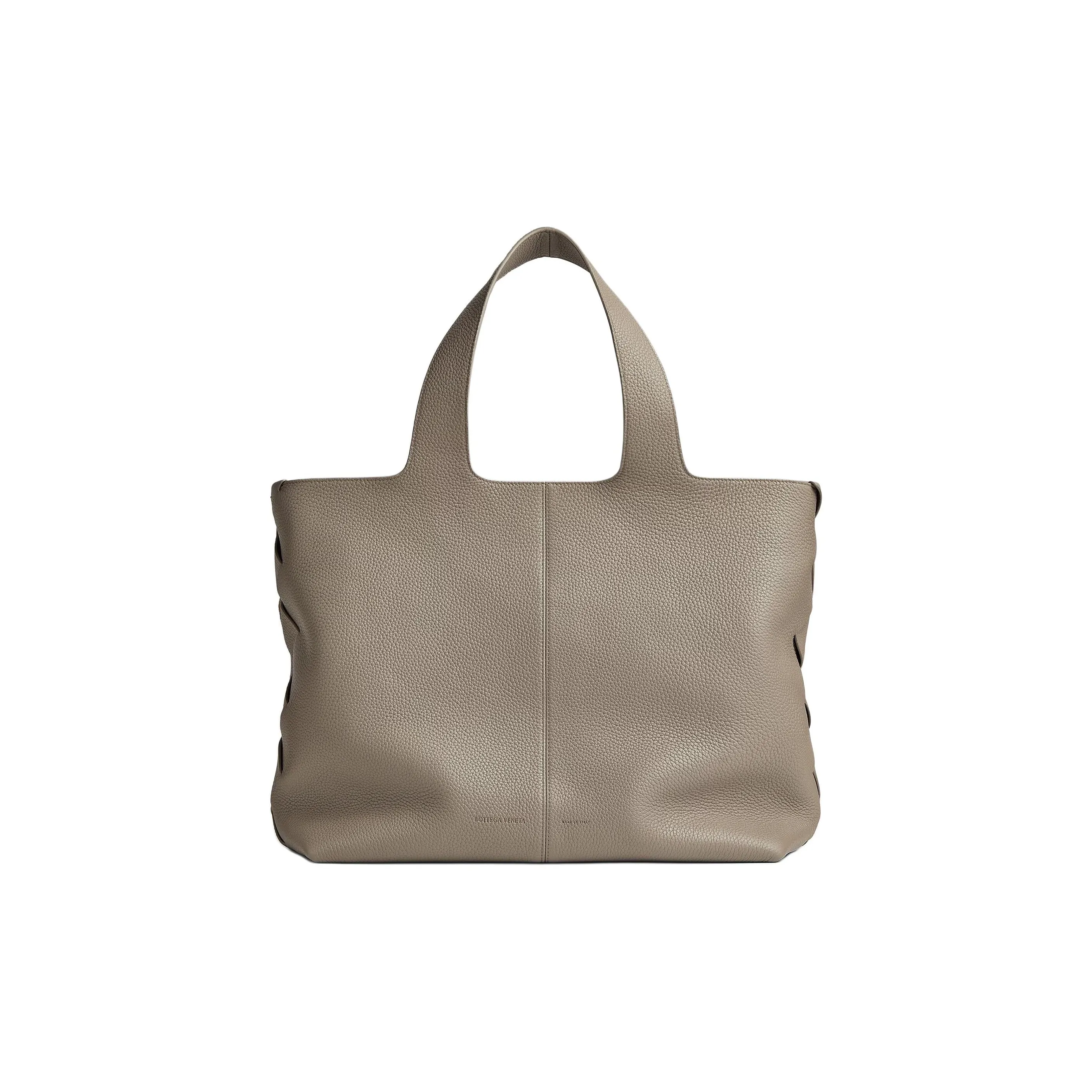 Bottega Veneta Diago Calfskin Tote Bag, Shopping Bag, Crossbody Bag, One Shoulder Handbag Tubas Men's Gray Brown