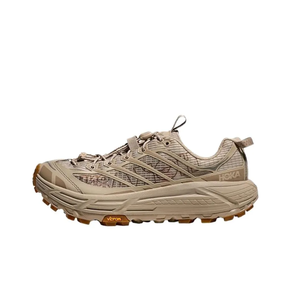 zapatillas de running HOKA ONE ONE competición constitución fuerte 10k Mafate Three 2 Grid Jp Atmos Exclusive Linen