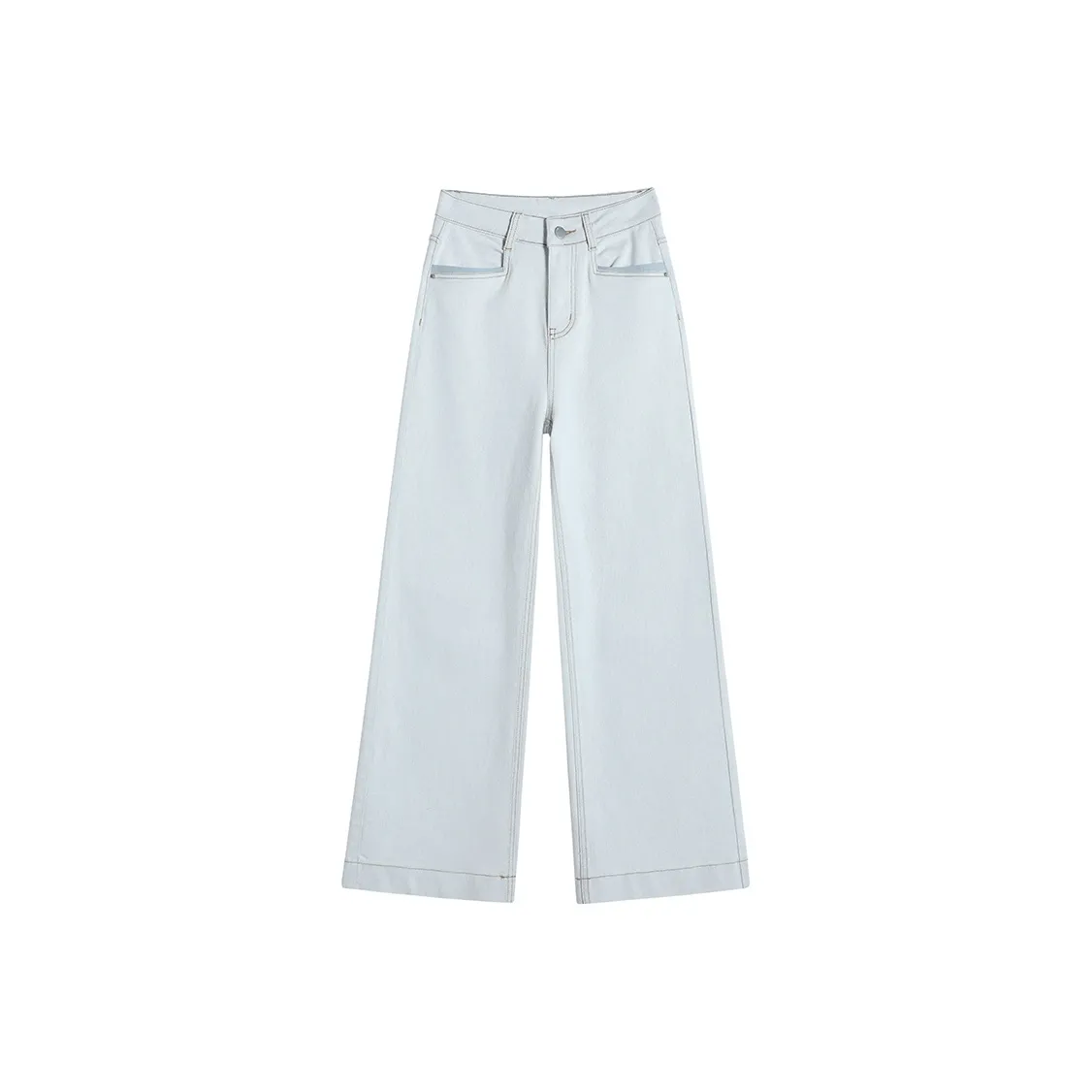 Garbege Jeans Women's Sky Blue Ankle Length