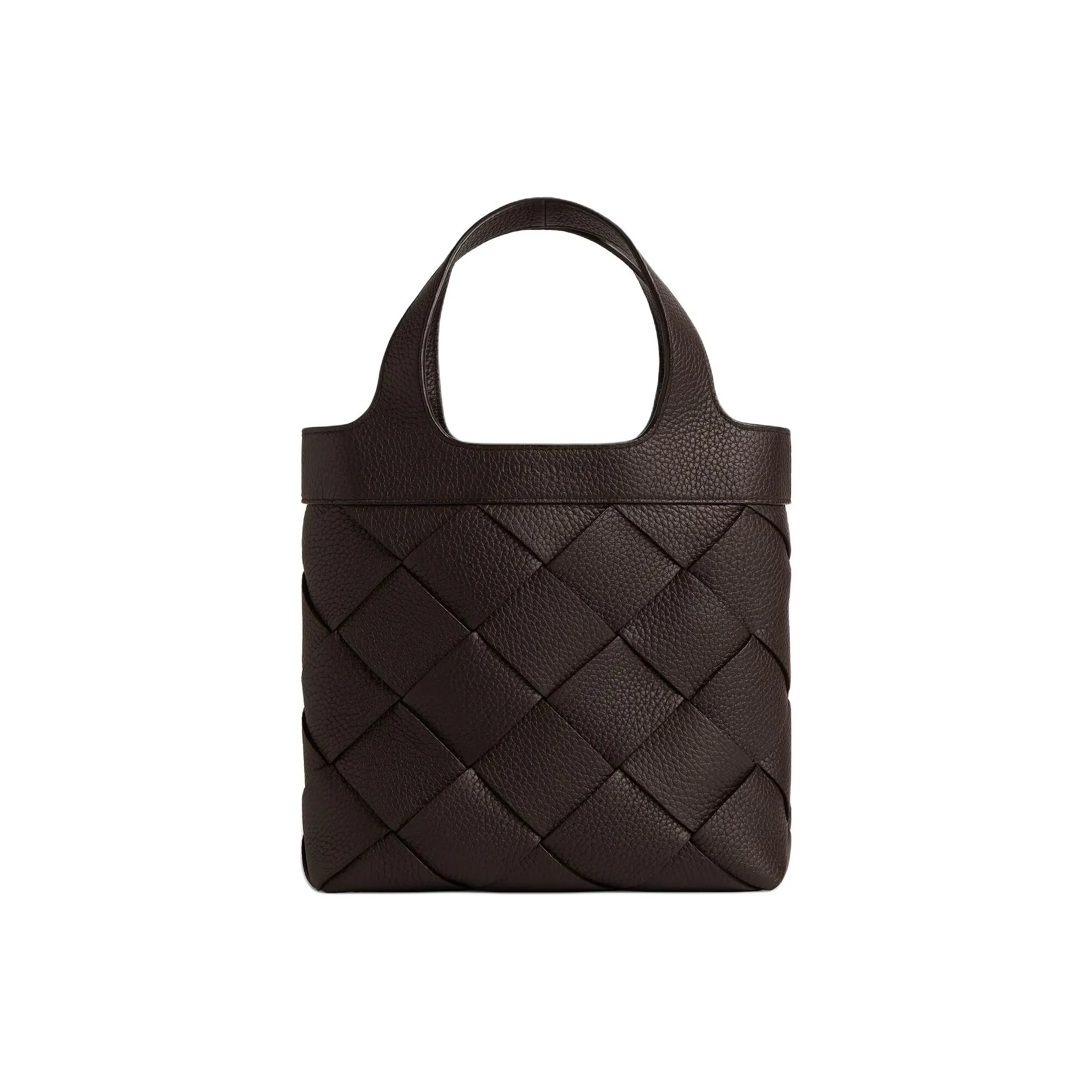 Bottega Veneta Diago Calfskin Tote Bag, Shopping Bag, Shoulder Bag, Crossbody Bag, Handbag Trumpets Men's Dark Brown