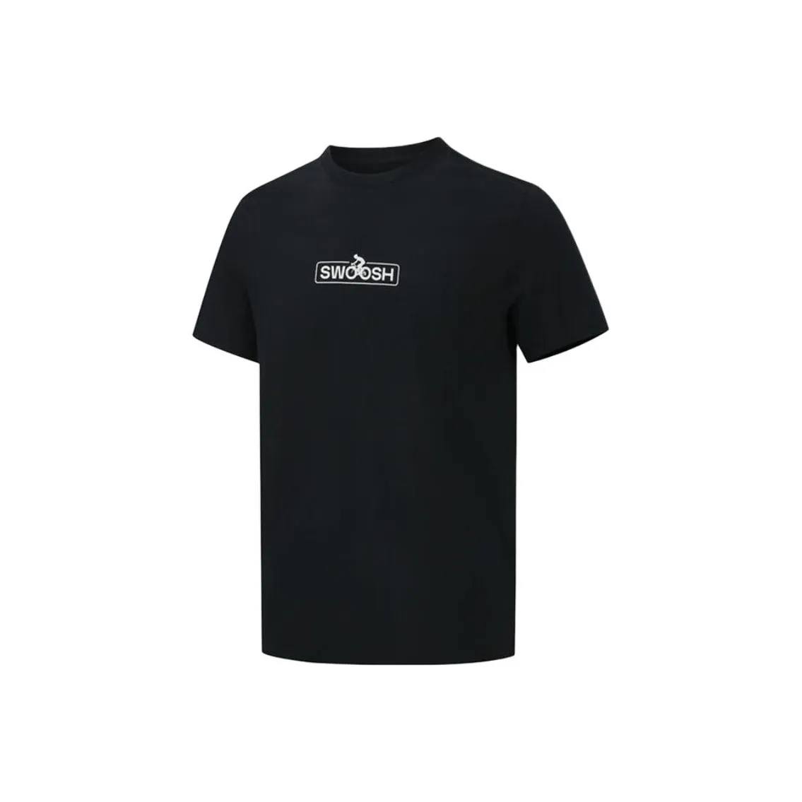 Nike Swoosh SS25 T-Shirt Мужской Черный
