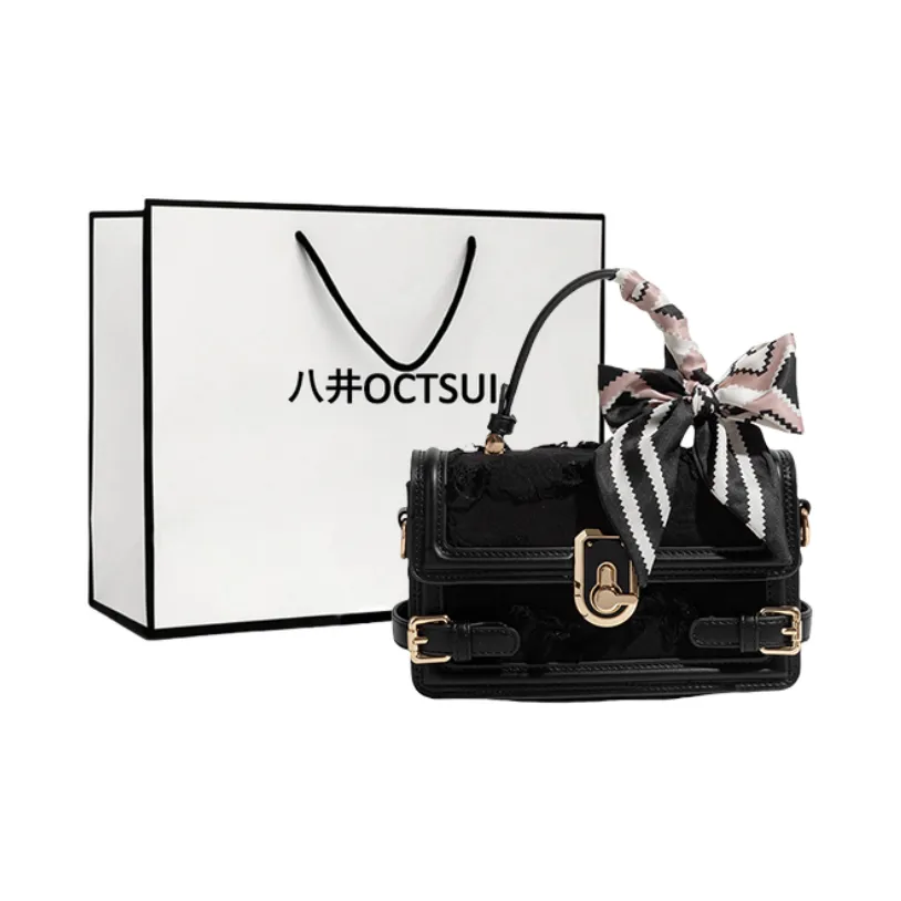 OCTSUI PU Shoulder Bag, Crossbody Bag, Handbag Women's Pink/Green/Black