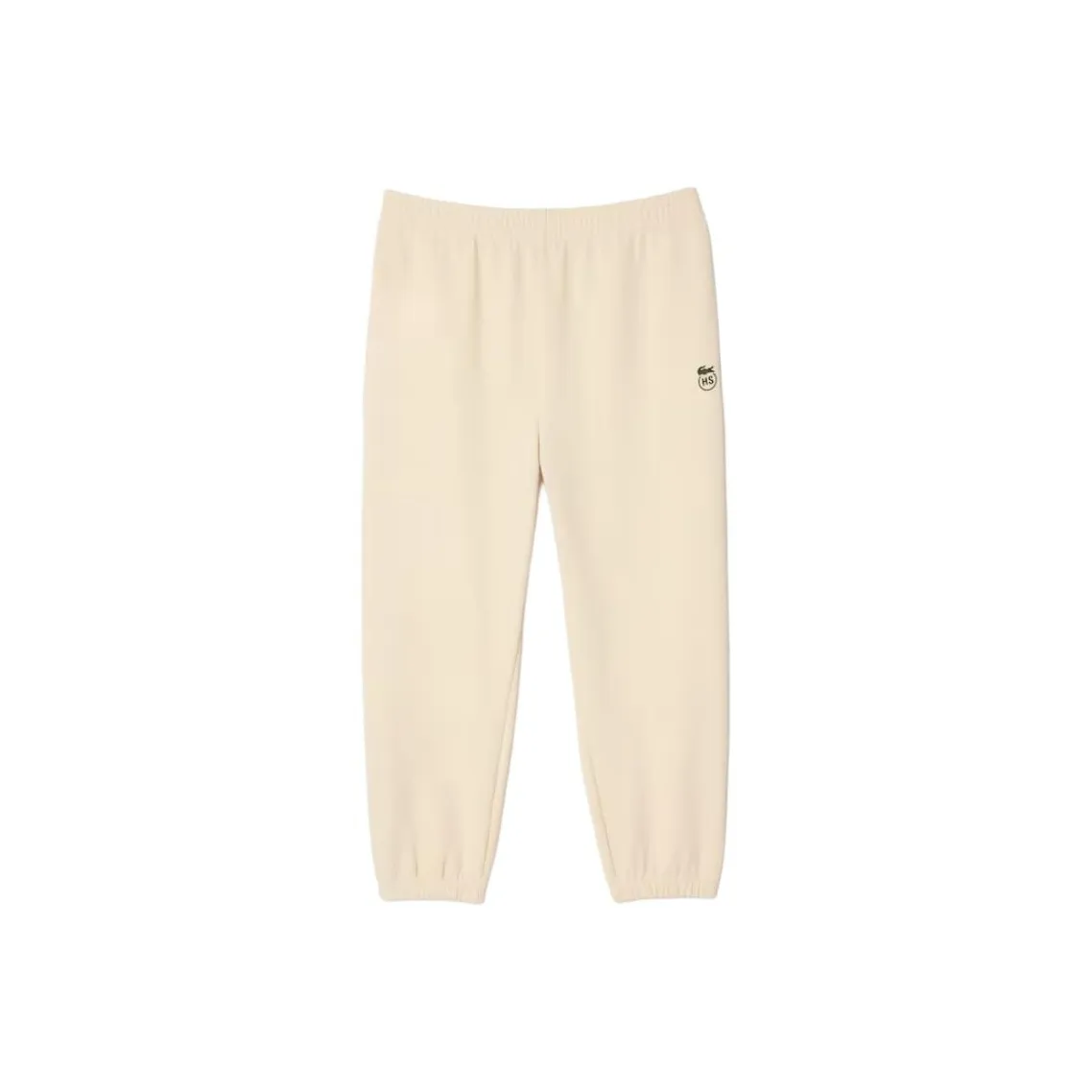 LACOSTE x Highsnobiety SS25 Knitted Sweatpants Unisex Beige
