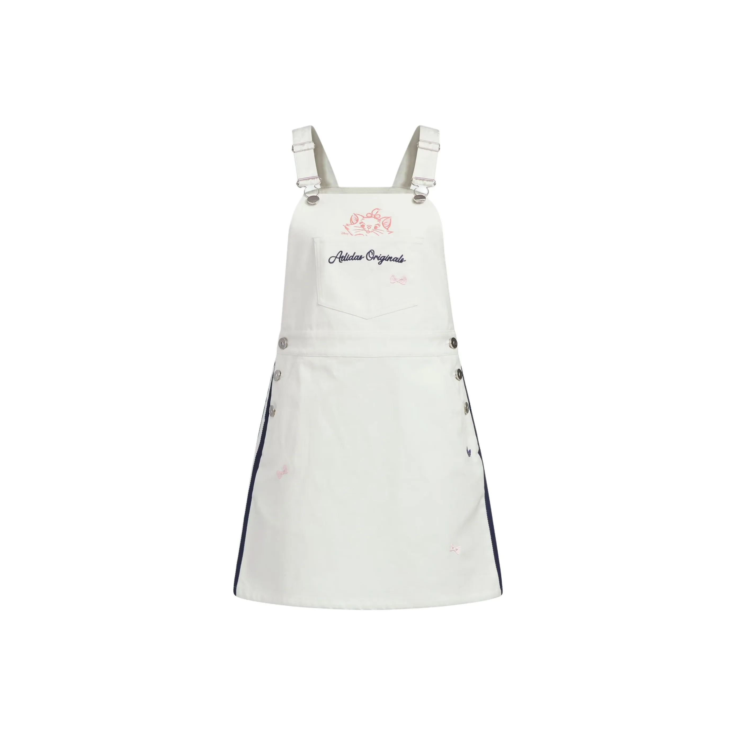 Adidas Originals x DISHINI LIANMINGKUAN SS25 Без рукавов Платье Женское Белое