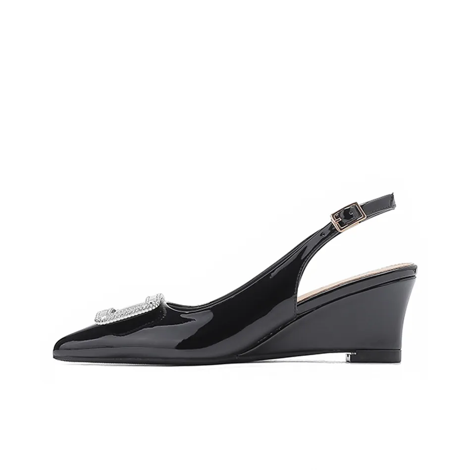 Lan Miao Wedge Heel High Heels 5CM Women's