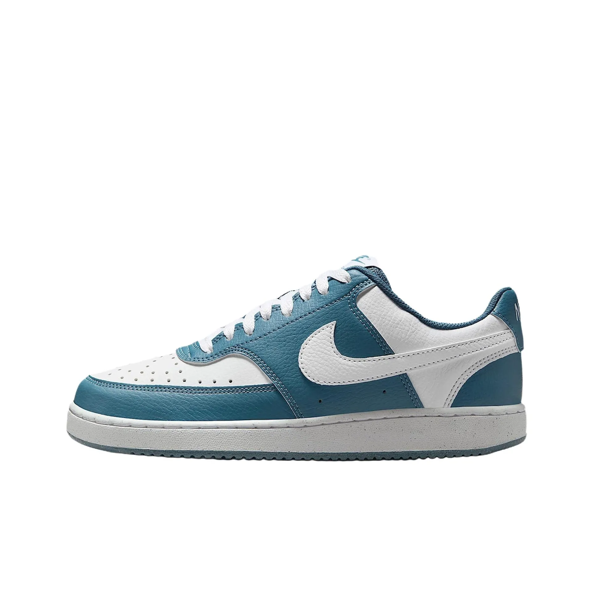Nike Court Vision Wear resistant And Lightweight Low Top Skateboard Shoes Women's Blue