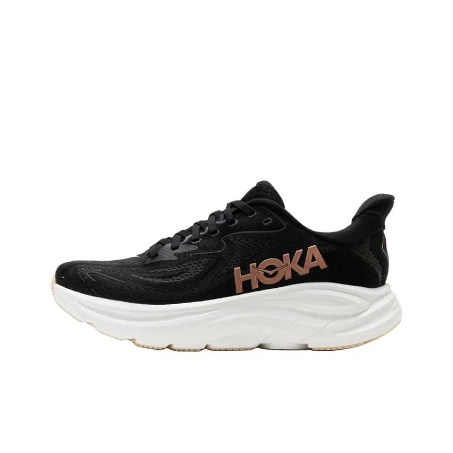 HOKA ONE ONE Clifton 10 Black Rose Gold Women's