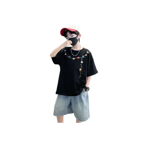 Деревянные дома Kids T-рубашки