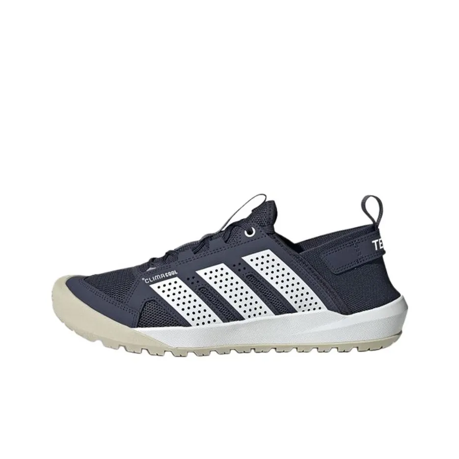 Adidas DAROGA 25 Low Top Hiking Shoes Unisex Cyan White