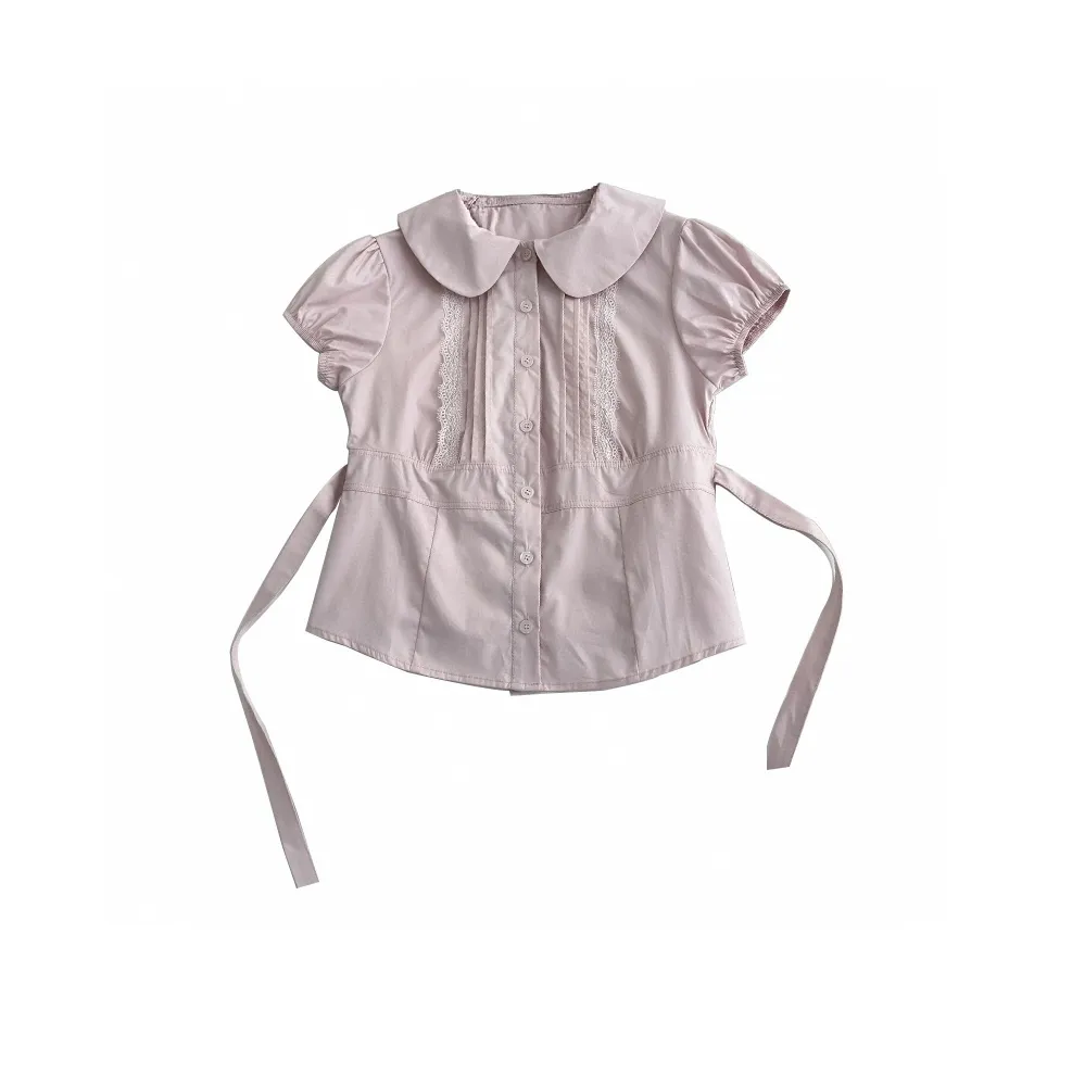 Meanalot Рукав-буф Т-рубашка Женская