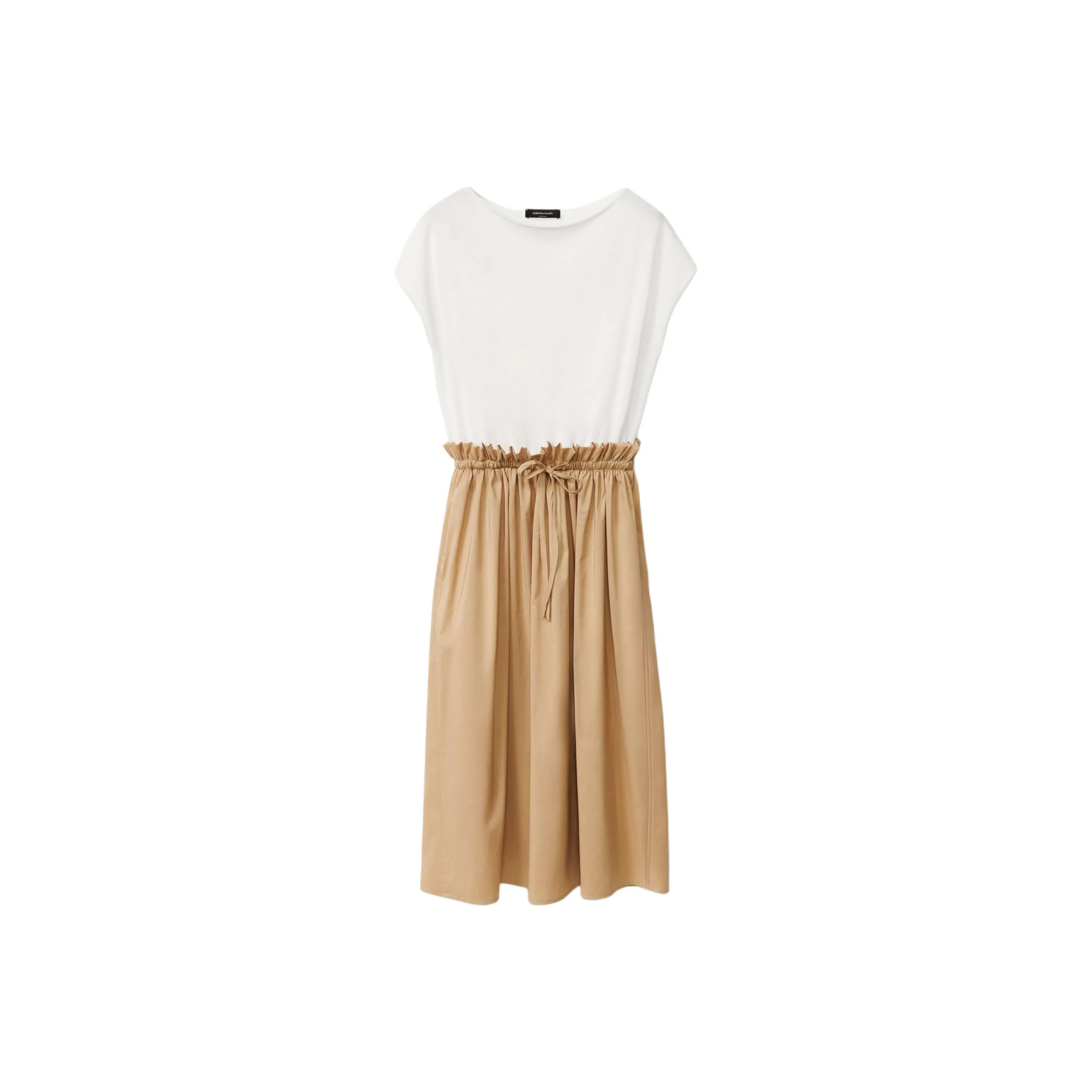 Fabiana Filippi Gathered detail Midi Dress