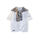 화이트+블루 커피