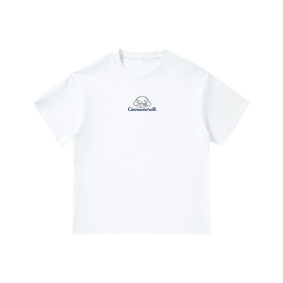 Санрио X Cinnamoroll Yugui Собака T Рубашка Унисекс