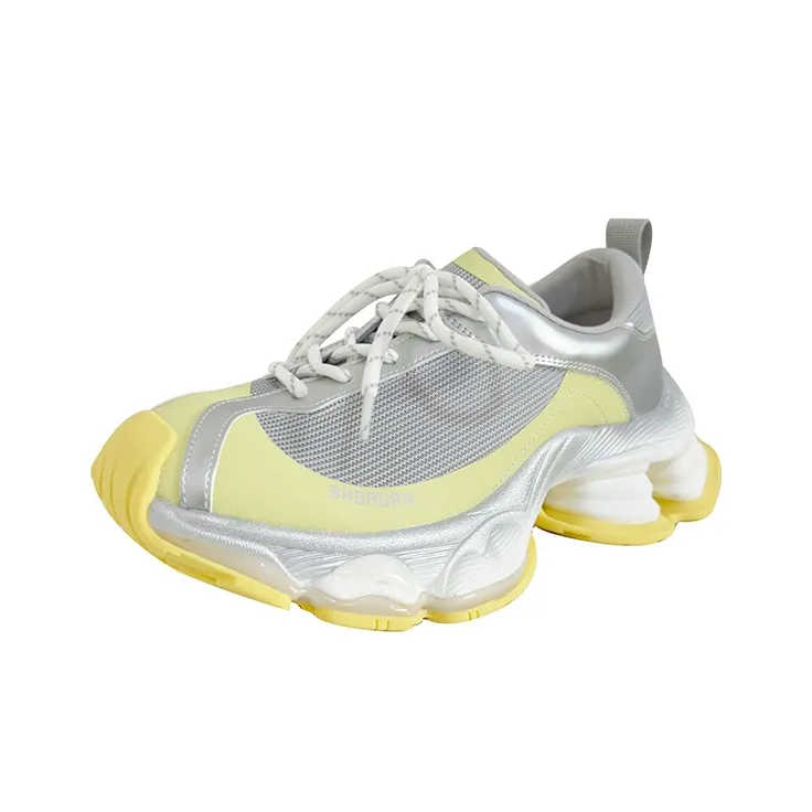 POOQ Низкие кеды с толстой подошвой Женские