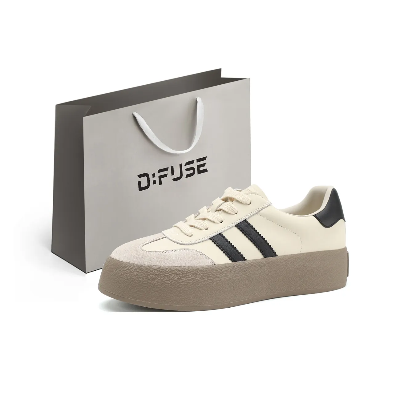 D Fuse SCANDINAVIA Немецкие армейские кроссовки Низкий топ Скейтбординг Женские