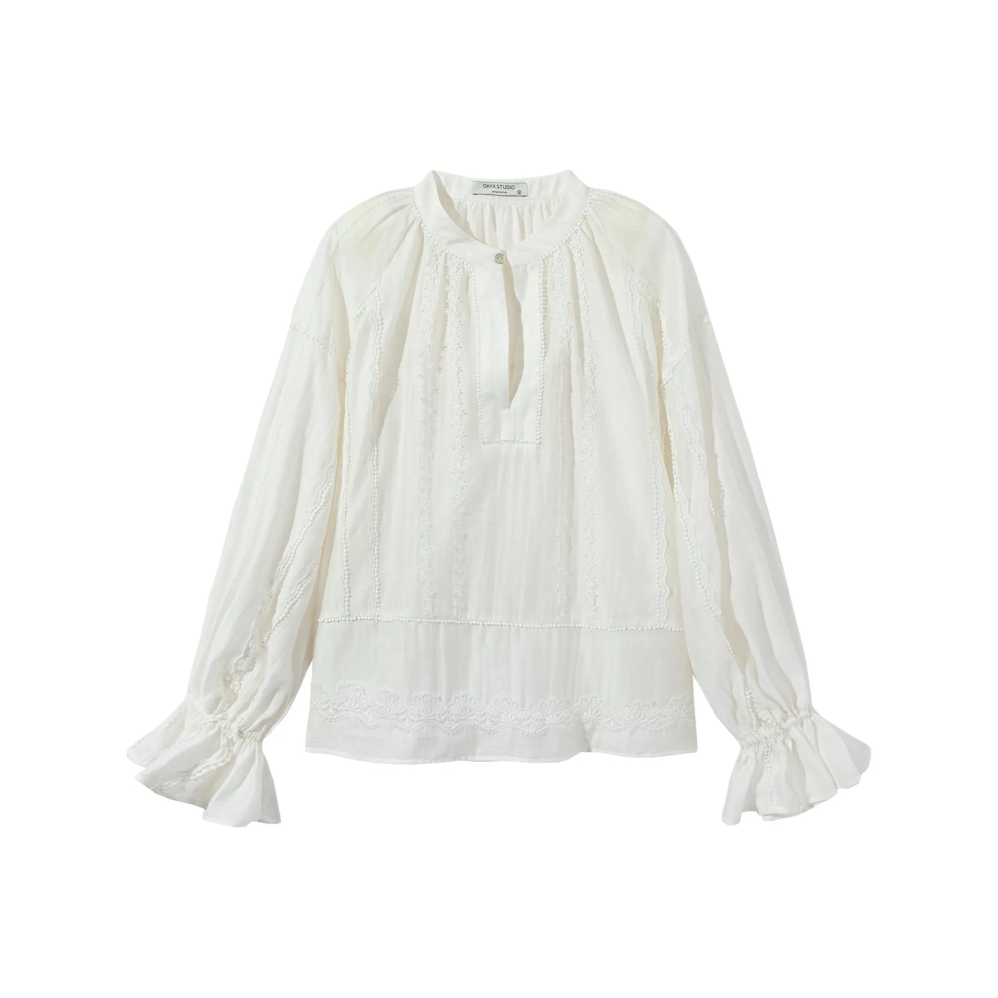Ouyang Shirts Women's White