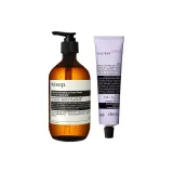 2종 세트: Instant 아로마틱 핸드 클렌저 500ml + Alios 아로마틱 핸드 크림 75ml