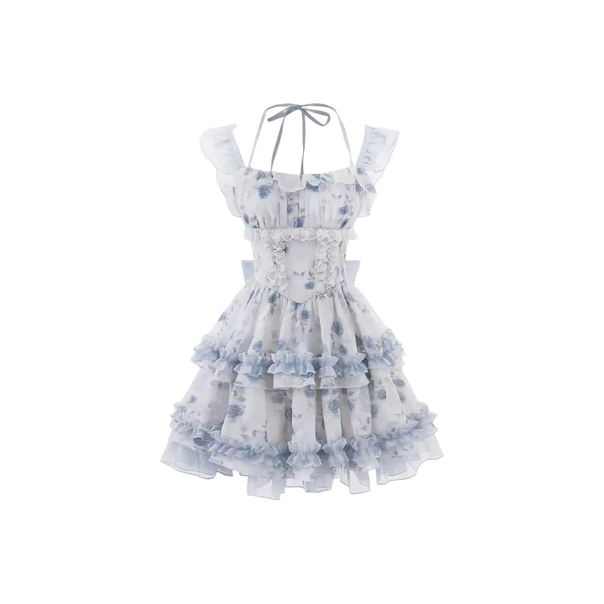 RFKXE Синий Женские Платья без рукавов