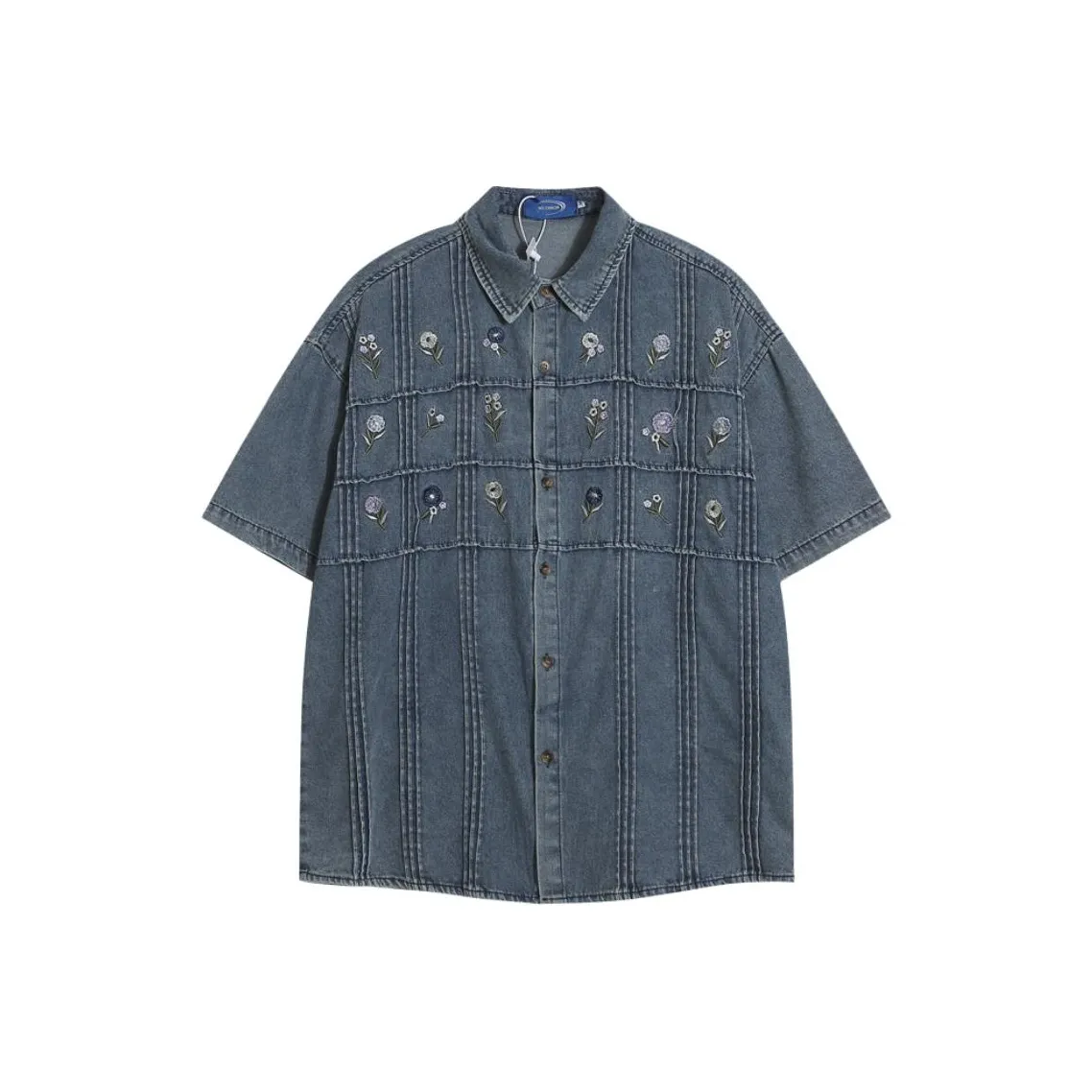 IXXAT Джинсовый синий Унисекс Рубашки
