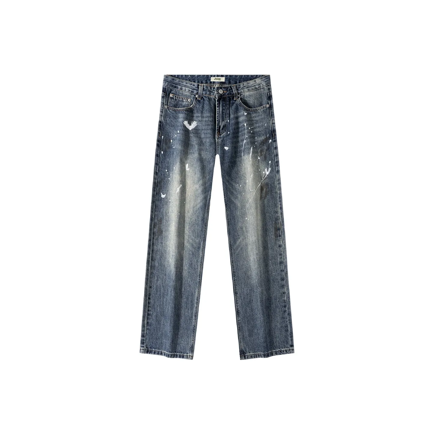 Jeep Джинсы Унисекс Ностальгический Синий