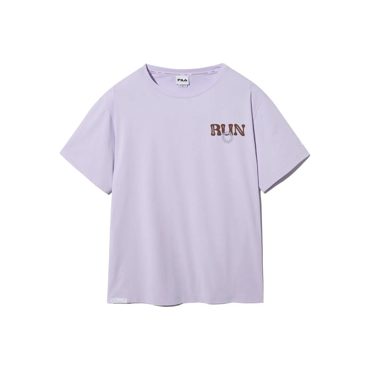 FILA T Shirts Unisex Lavender