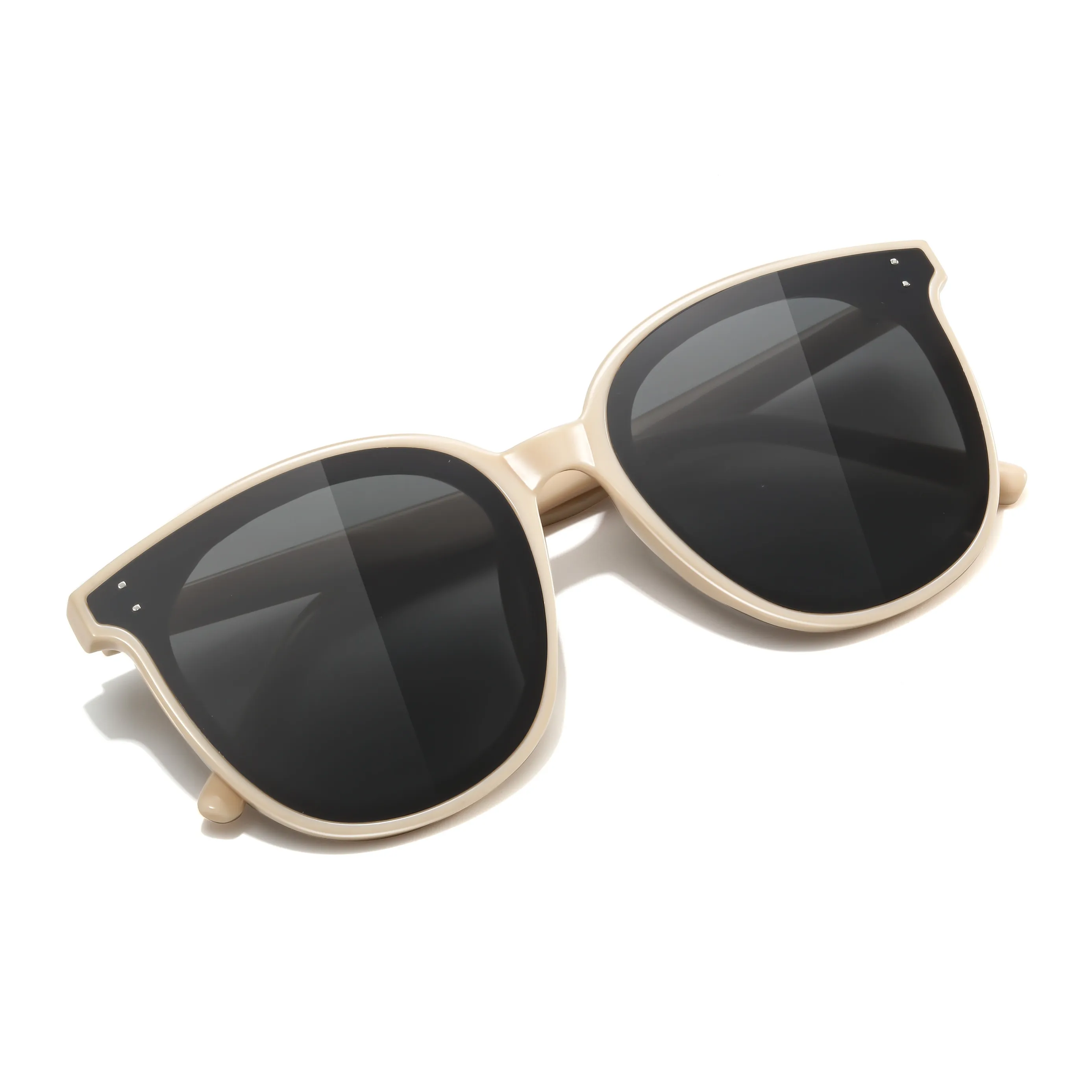 LASHION TR Памятный пластик Круглые Солнцезащитные очки Женские