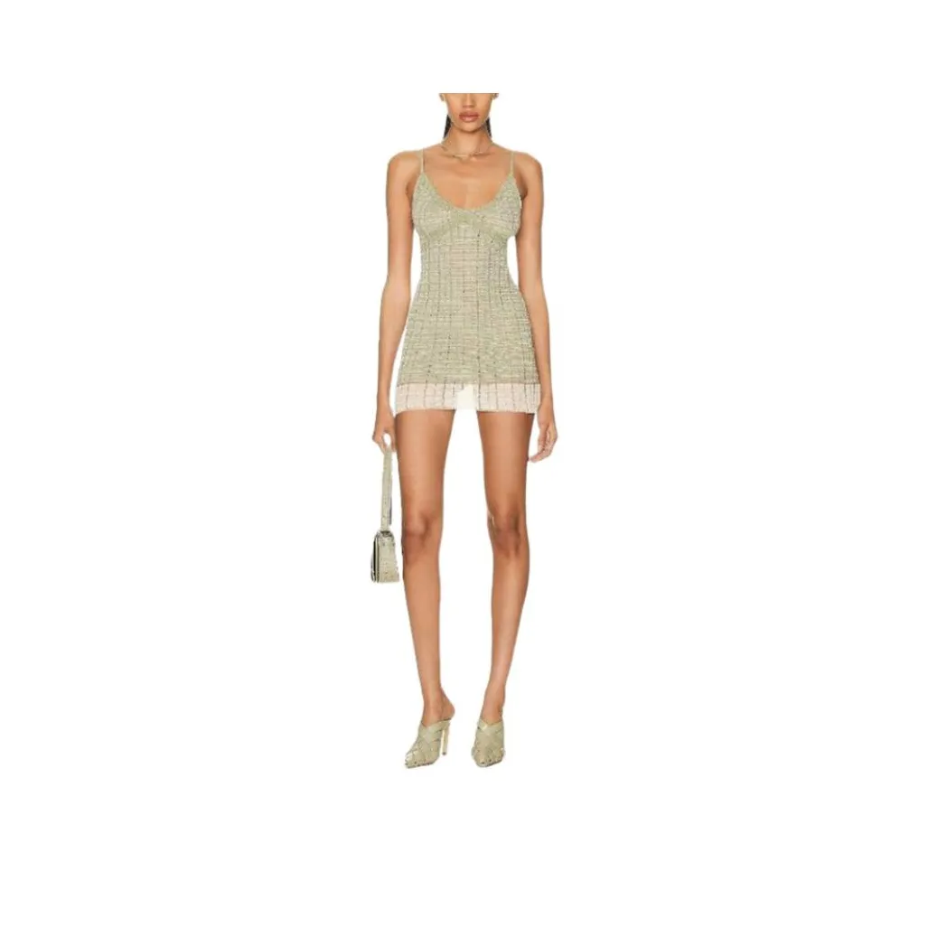 KNWLS Slip Dresses Women's Green