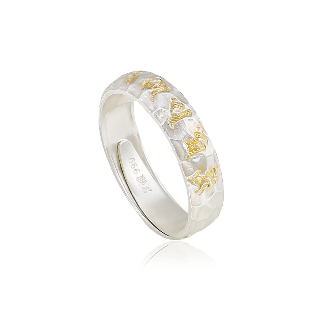 FOREVER MELODY Sterling Silver Rings Men's