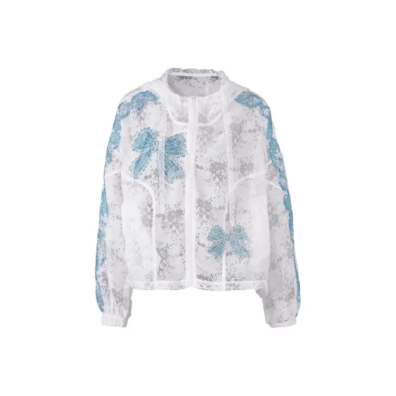 TCH Белое Женское Короткое Пальто