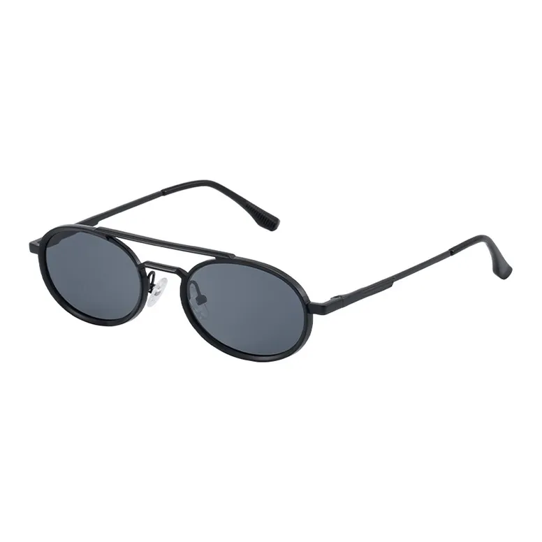 YUZHAOLIN Plastic Metal Oval Sunglasses Unisex