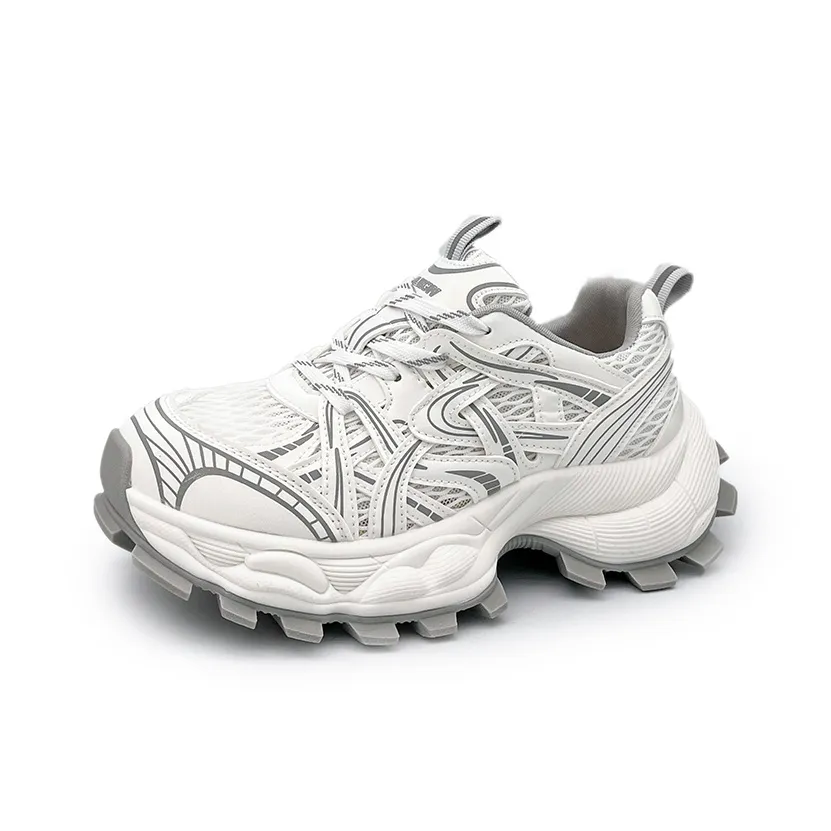 Dragon Dance Shock Absorbers Slip Resistant, Abrasion Resistant, Lightweight Low Top Chunky Sneakers Women's