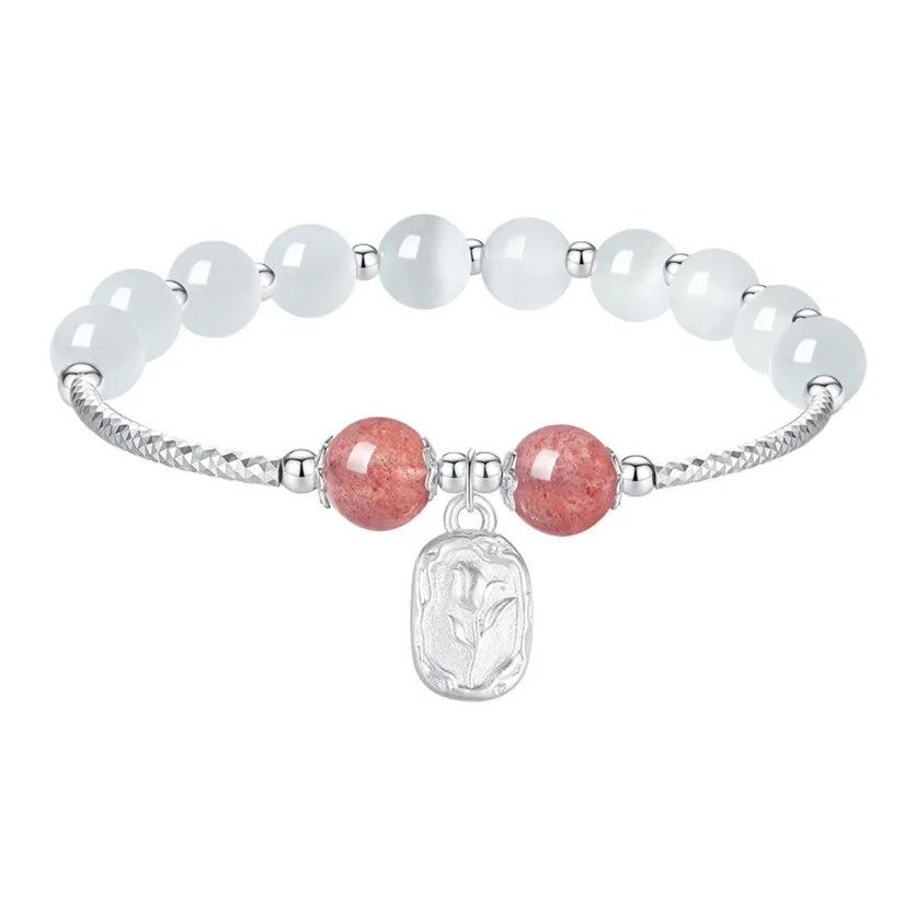 Asia Star Glass Cat Eye Bracelets Women's