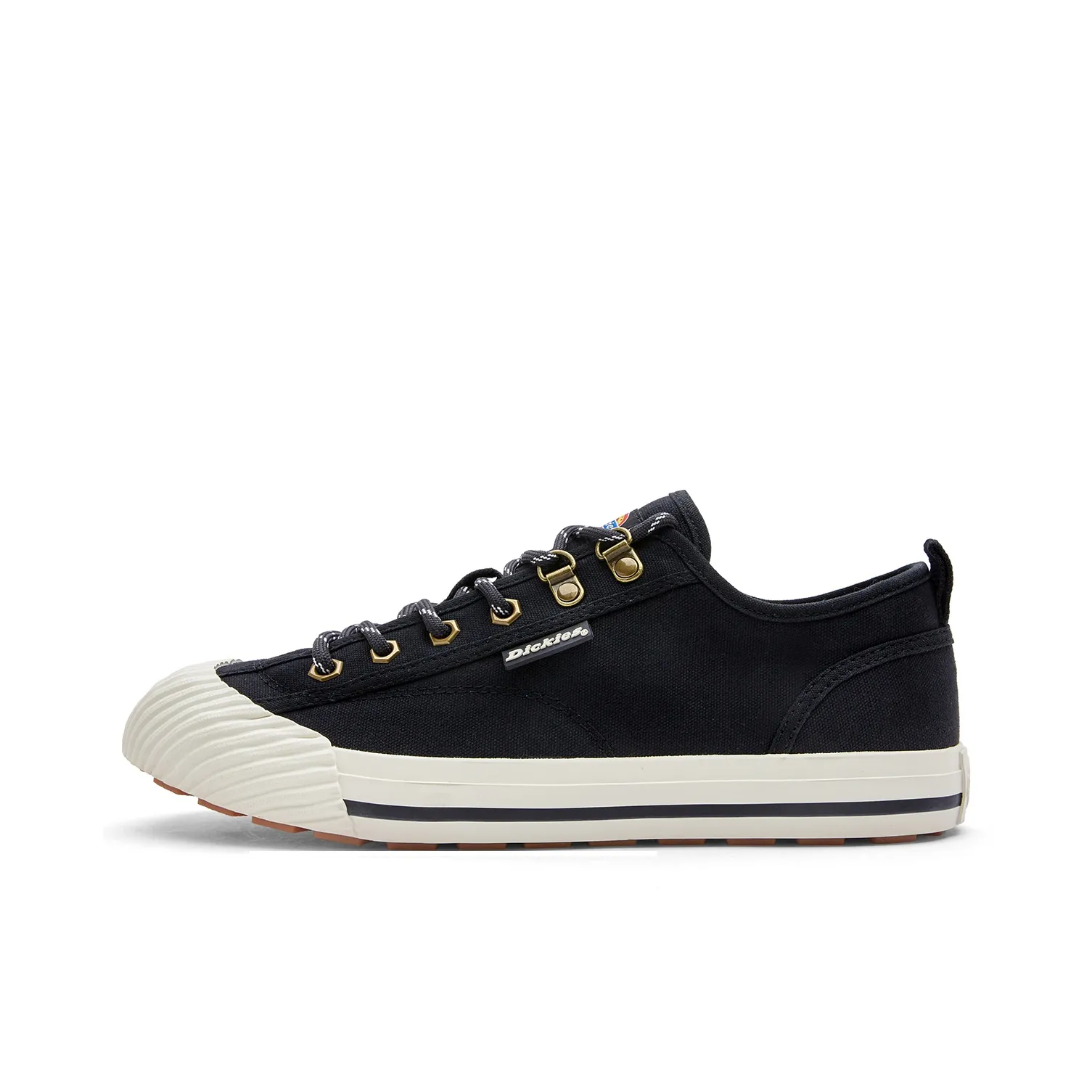 Dickies Low Top Skateboard Shoes Unisex Black