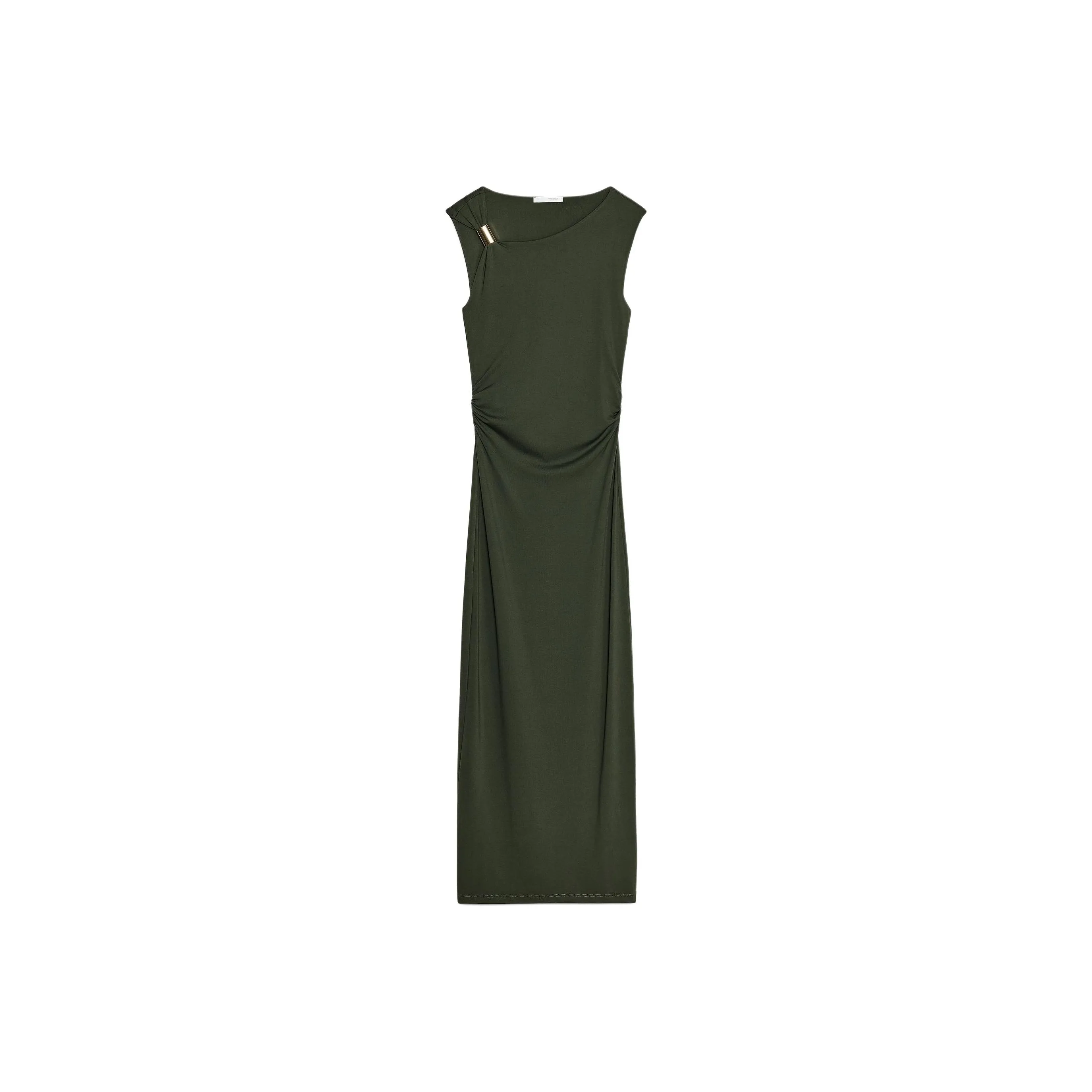 ZARA Sleeveless Dresses Women's Medium Green