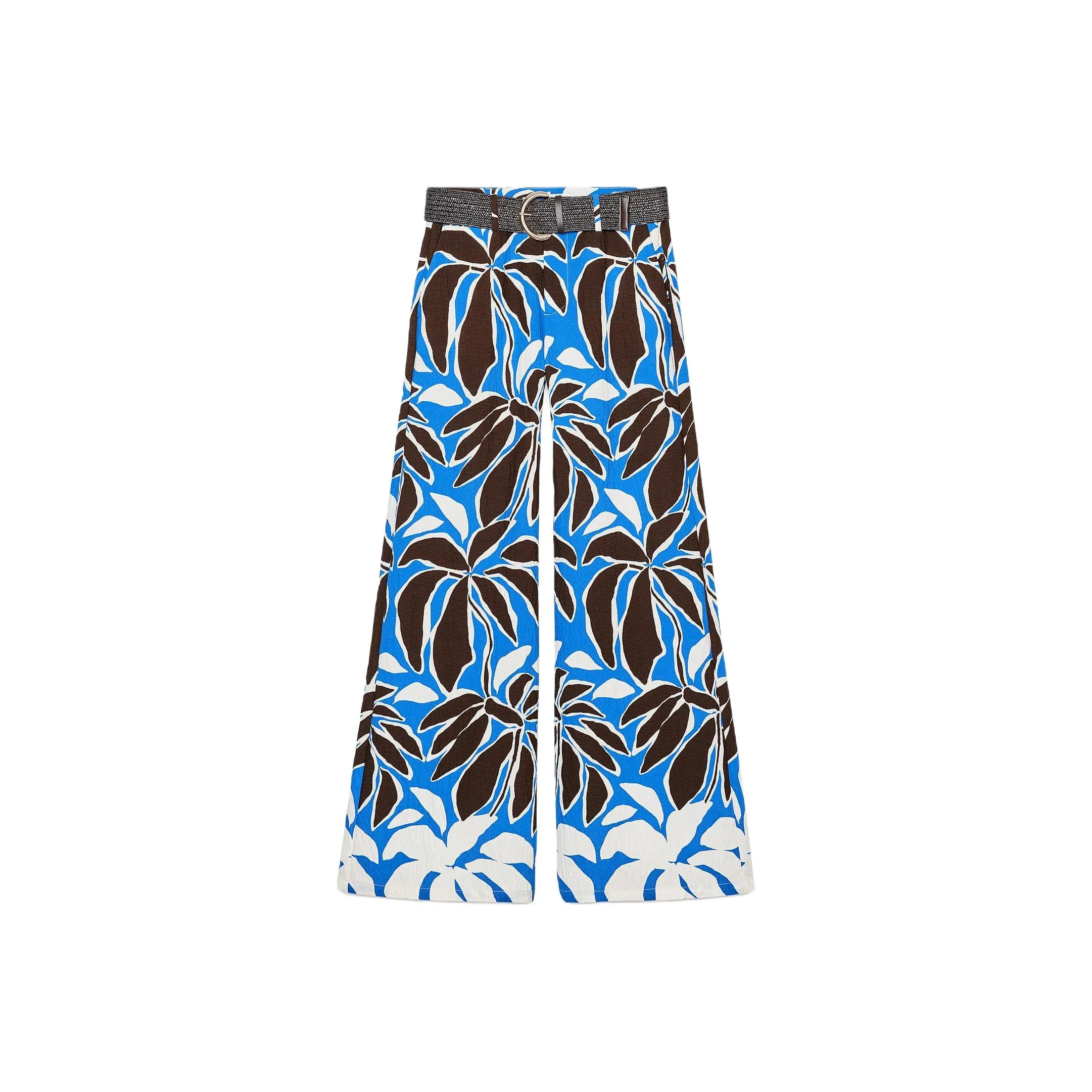 ZARA Casual Pants Women's Nude/Blue