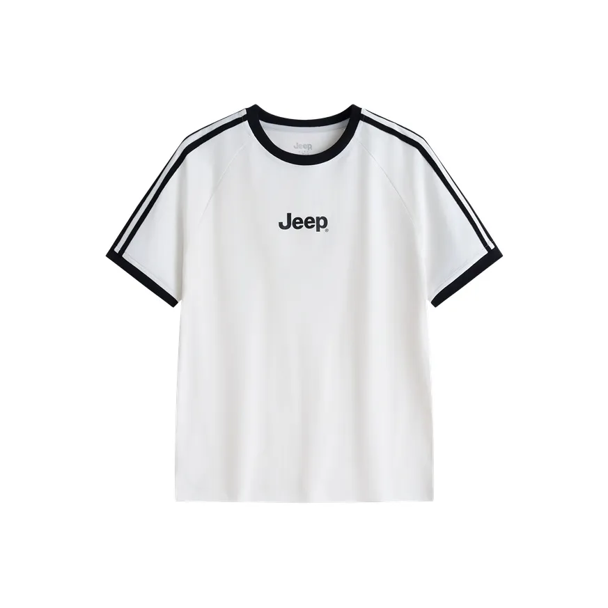 JEEP Американская Винтажная Рубашка T 2025 Летняя Унисекс