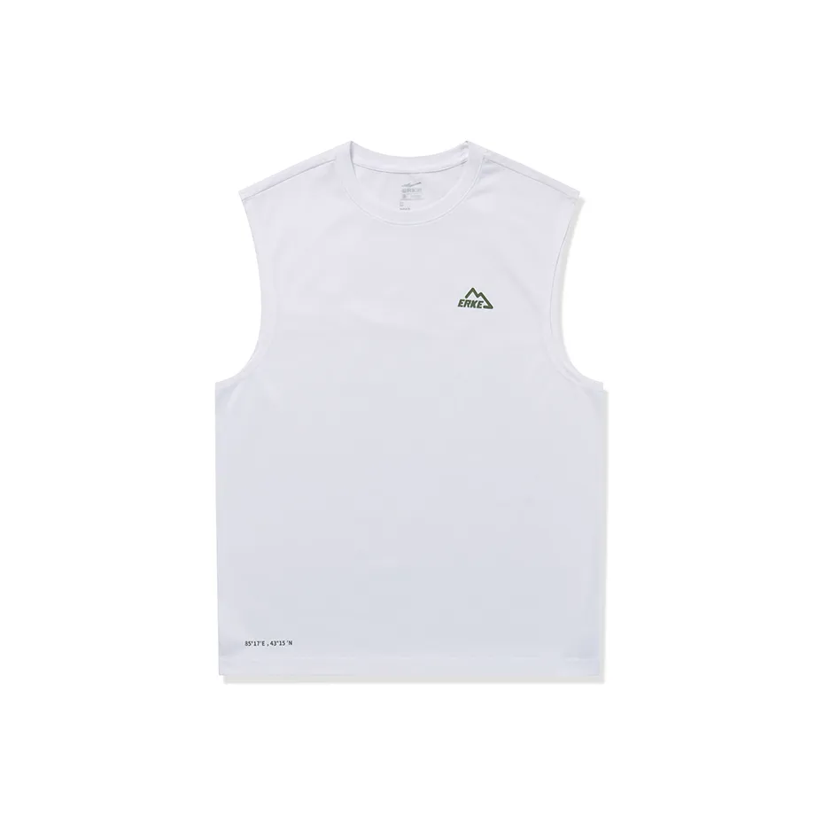 Erke Истинно Белый Мужские Майки