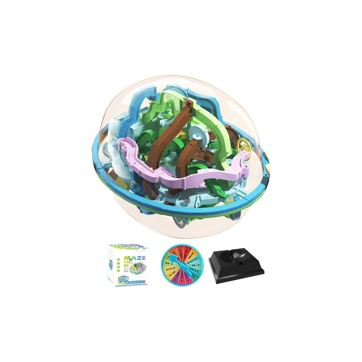 YISBRO 3D-эффект Лабиринт Шар Roll On Развивающие игрушки