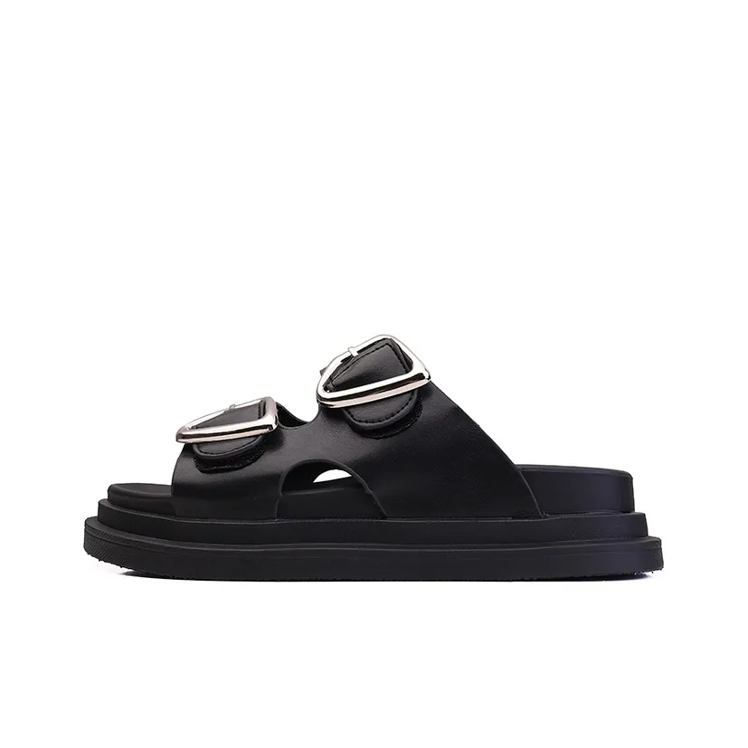 Warrior Тихий Odor Resistant Слипоны Женские Черный