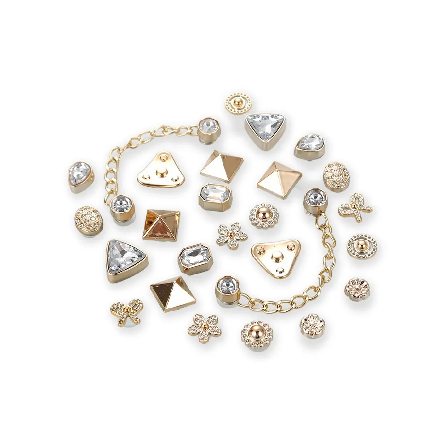 YOUWEI Смола CHANEL Inspired Мода Универсальный DIY Брелок для обуви Унисекс