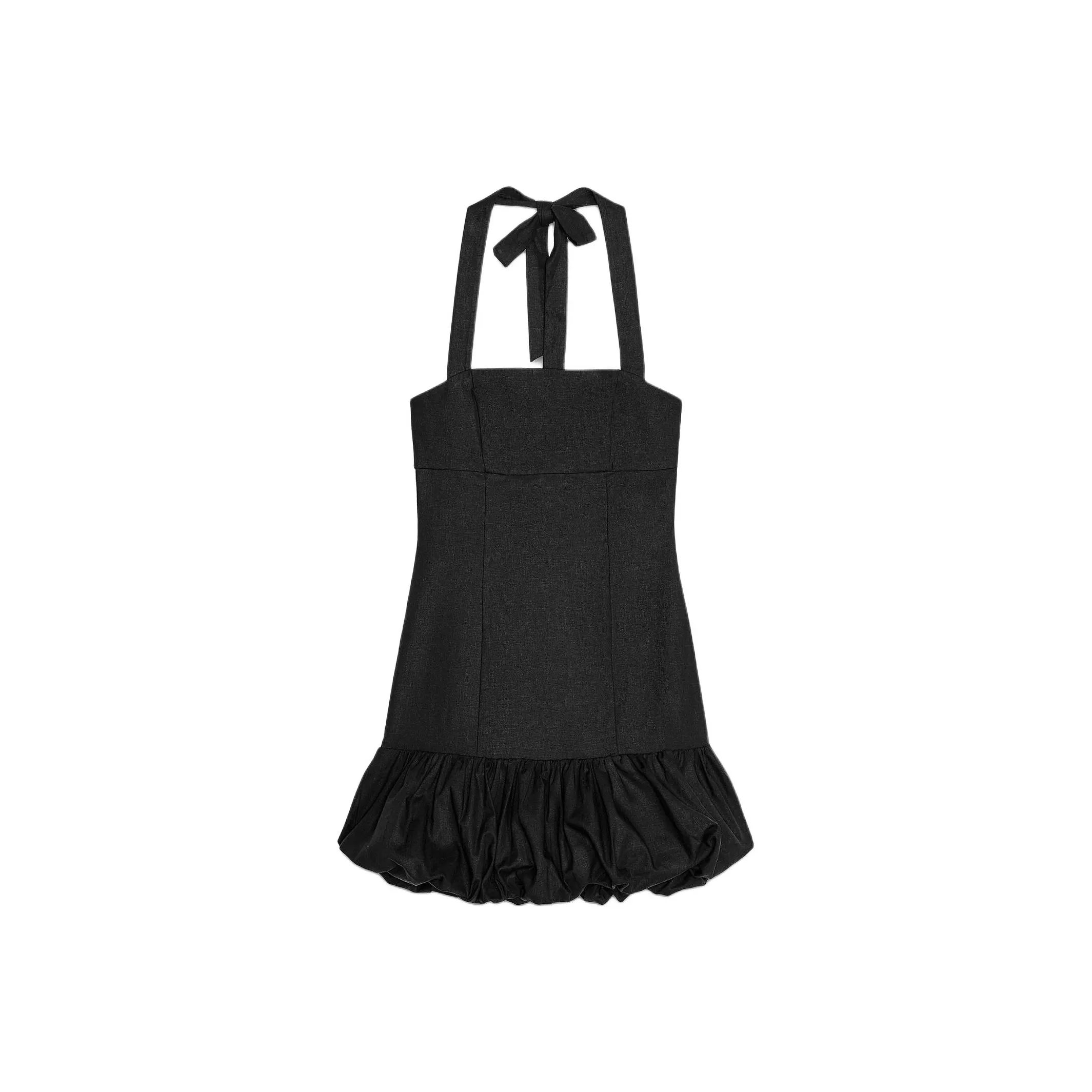 ZARA Slip Dresses Women's Black
