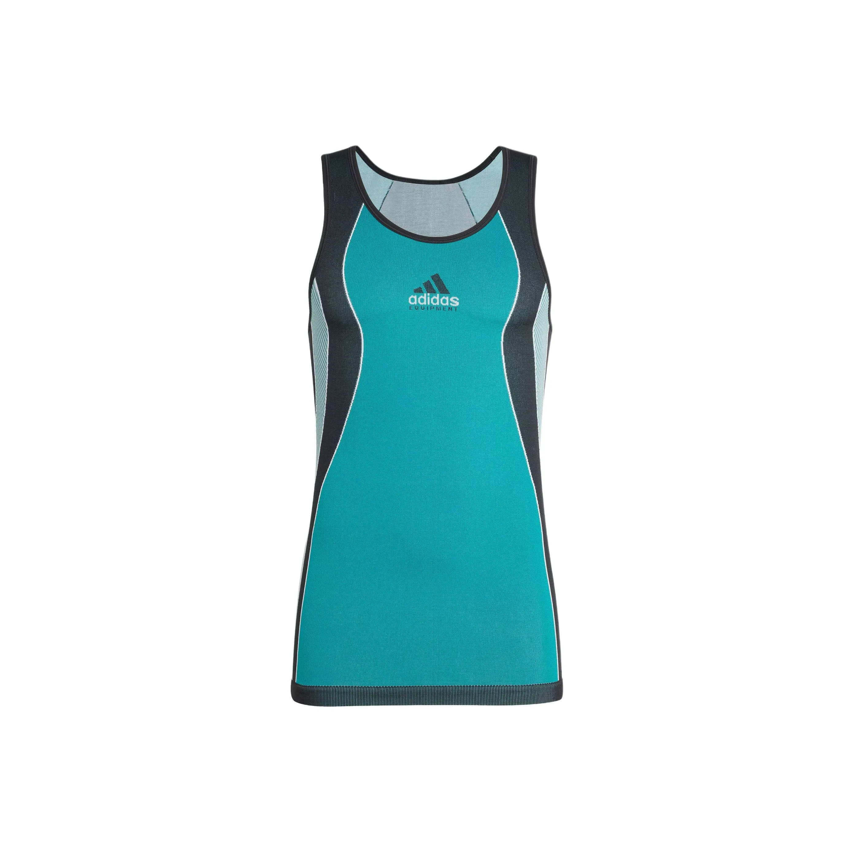 Adidas EQUIPMENT Series SS25 Майка Мужская Устройство Зеленый Черный