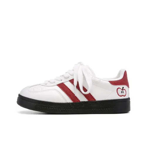The New Age Family Кроссовки для скейтбординга Low Top Белые и красные Женские