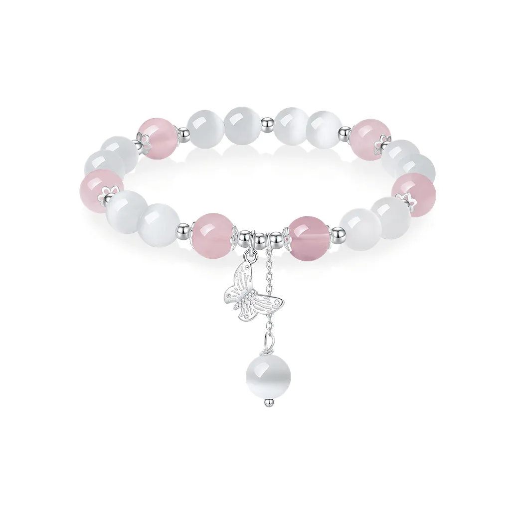 Master Kim Glass cat Cool Eye Bracelets Women's