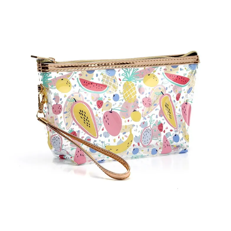 Gentle Welcome Мультяшный Прозрачный Водонепроницаемый Портативный On The Go Путешествие Косметичка Сумка для хранения Сумка для туалетных принадлежностей