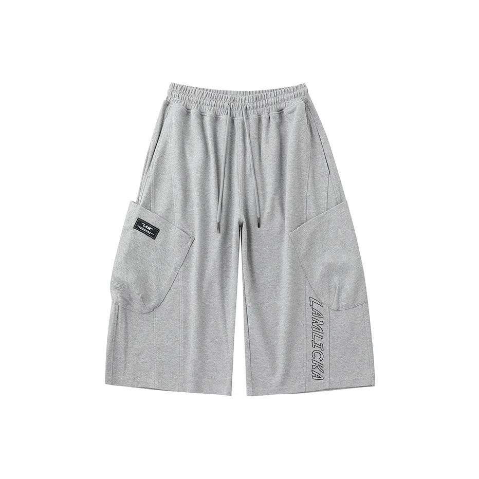 LAMLICKA Серые Унисекс Повседневные шорты