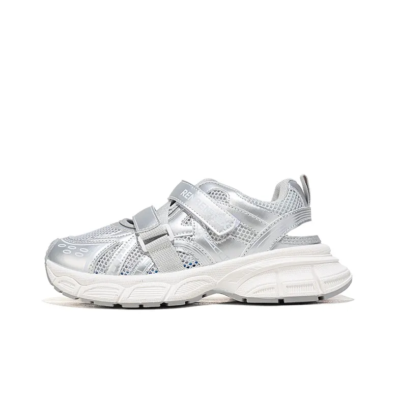 RENBEN Breathable, Height Enhancing, Lightweight River Trekking Shoes Women's Silver
