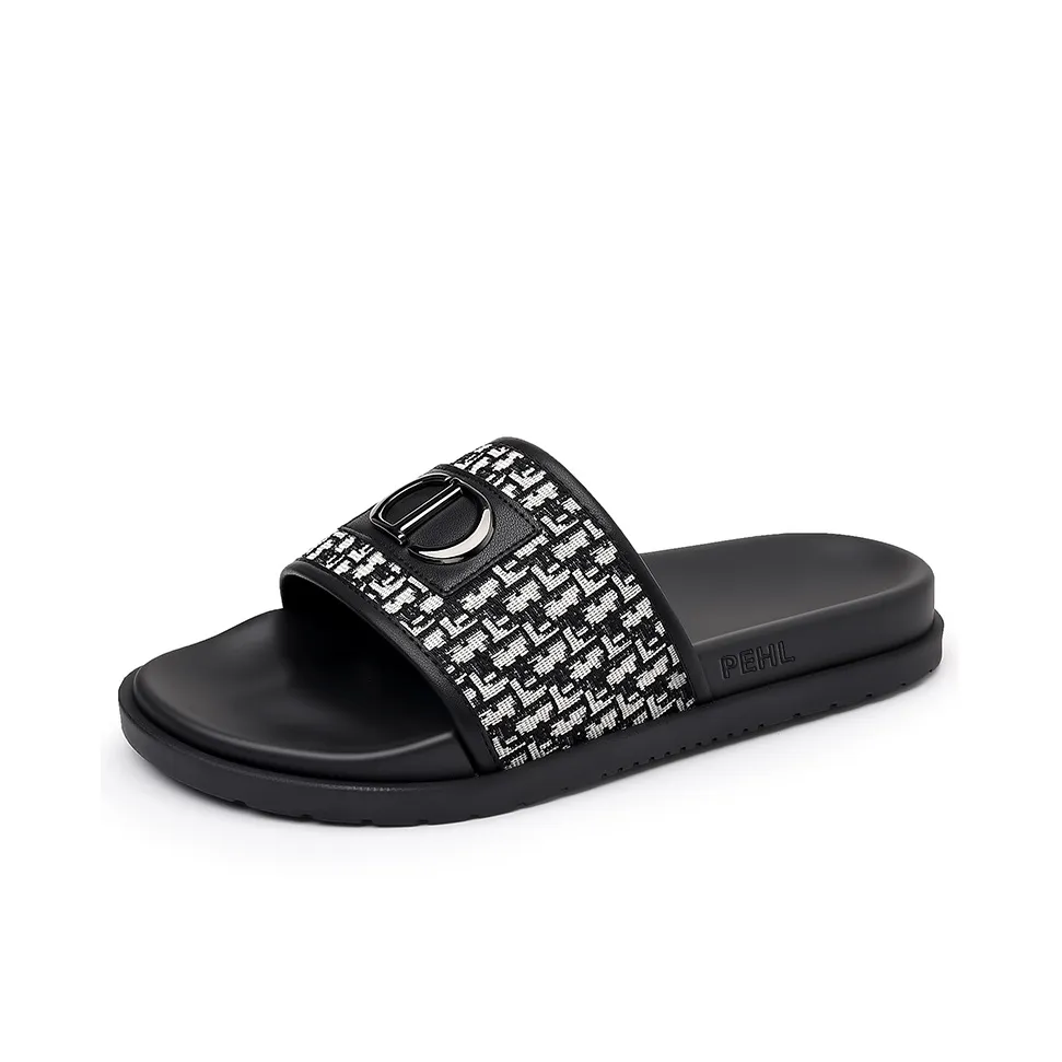 PEHL Противоскользящий устойчивый к запахам устойчивый к истиранию быстросохнущий слипоны мужской черный
